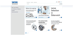 Desktop Screenshot of lenze-selection.com